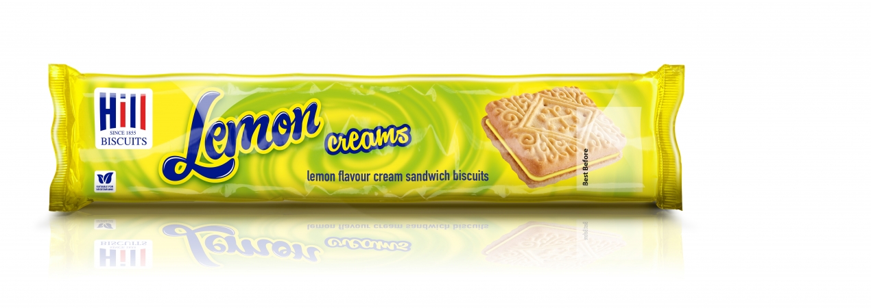 Hill Biscuits LEMON CREAMS packet