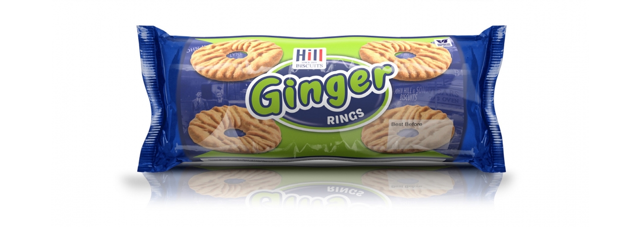 Hill Biscuits GINGER RINGS packet