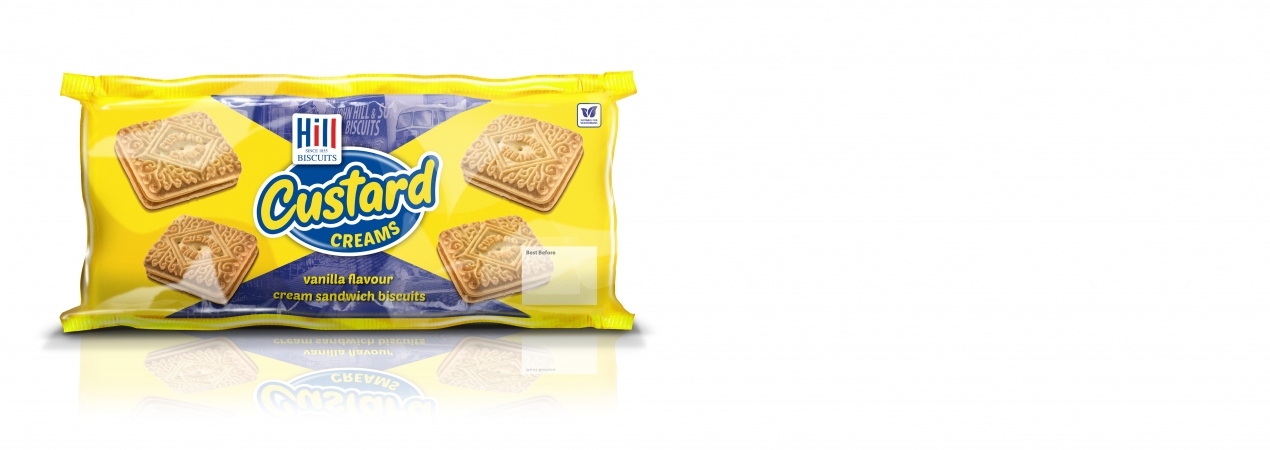 Hill Biscuits CUSTARD CREAMS packet