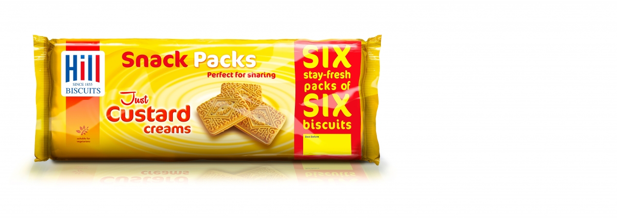 Hill Biscuits JUST CUSTARD CREAMS packet