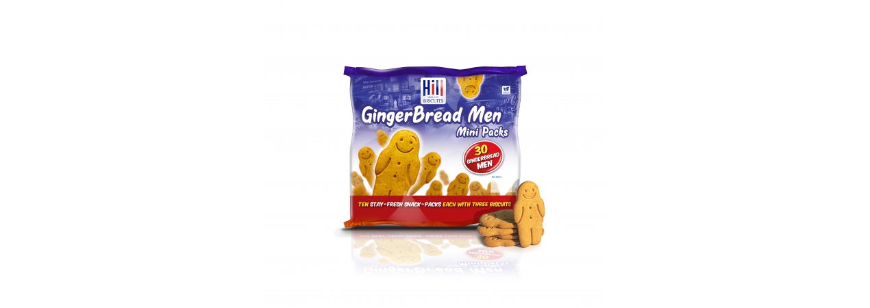 Hill Biscuits HILL GINGERBREAD MEN 10pk packet